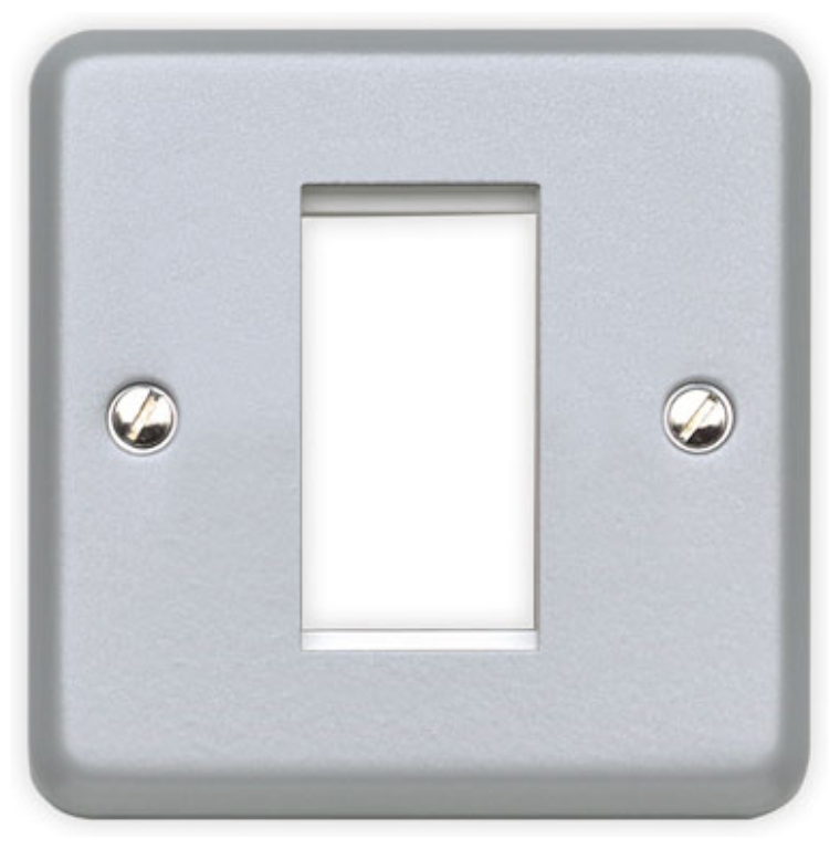 Frontplate, 1 Gang 1 Module Euro