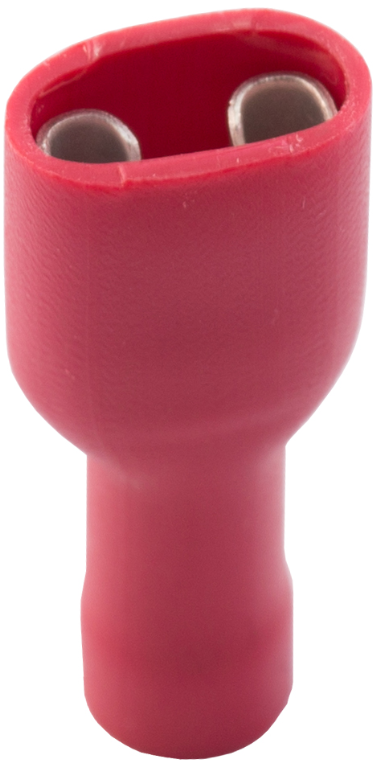 Terminal, Push-On Female Preinsulated, Pack 100