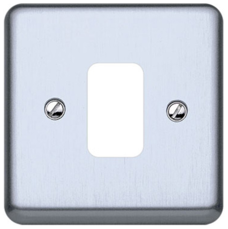 Frontplate, 1 Gang 1 Module