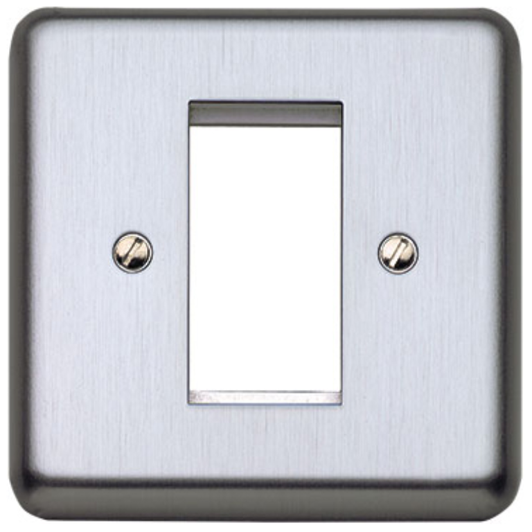 Frontplate, Frontplate 1 Module Euro