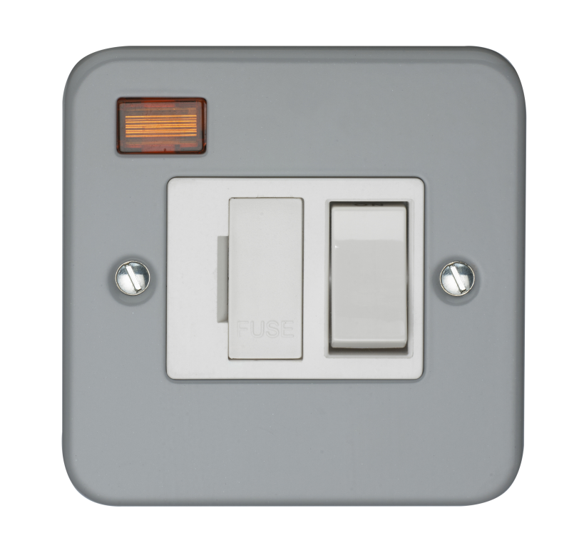 Connection Unit, DP Switched Fused c/w Neon