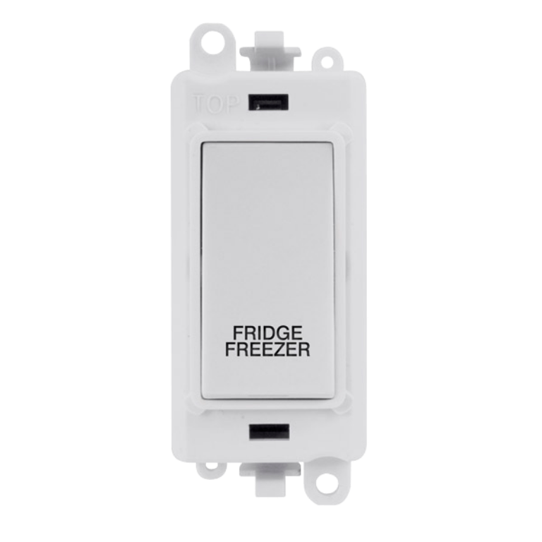 Switch, DP Module – White Insert, Printed Fridge Freezer