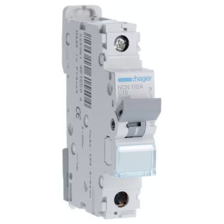 HAGER NCN110A SP 10A 10K