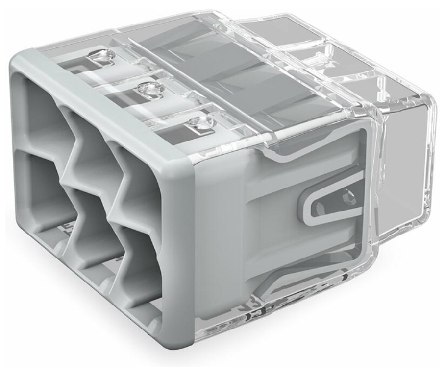 Connector, Push-Wire 6 Conductor, for Junction Boxes
