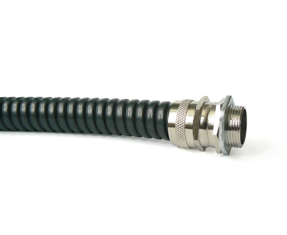 Conduit, Black PVC Coated