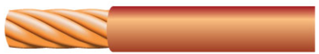 6.0MM SINGLES-BROWN(100)