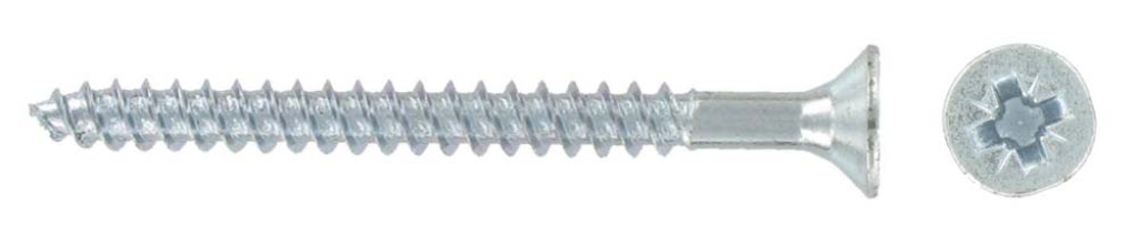 Woodscrew, Pozi Countersunk Twin Thread