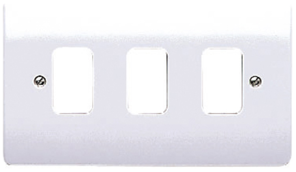 Frontplate, 3 Module