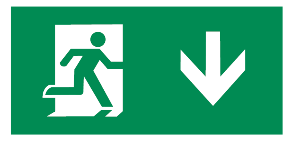 Legend, Running Man for EMEXIT, c/w Downward Facing Arrow