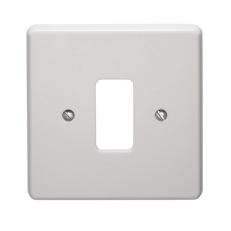 Grid Plate, 1 Gang Flush