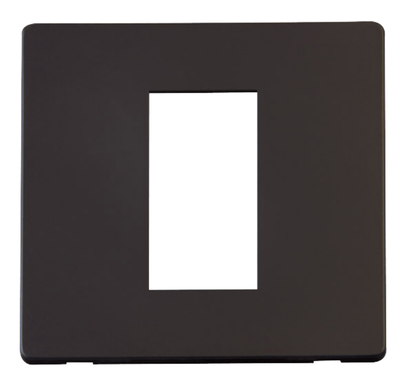 Frontplate, 1 Gang 1 Media Module