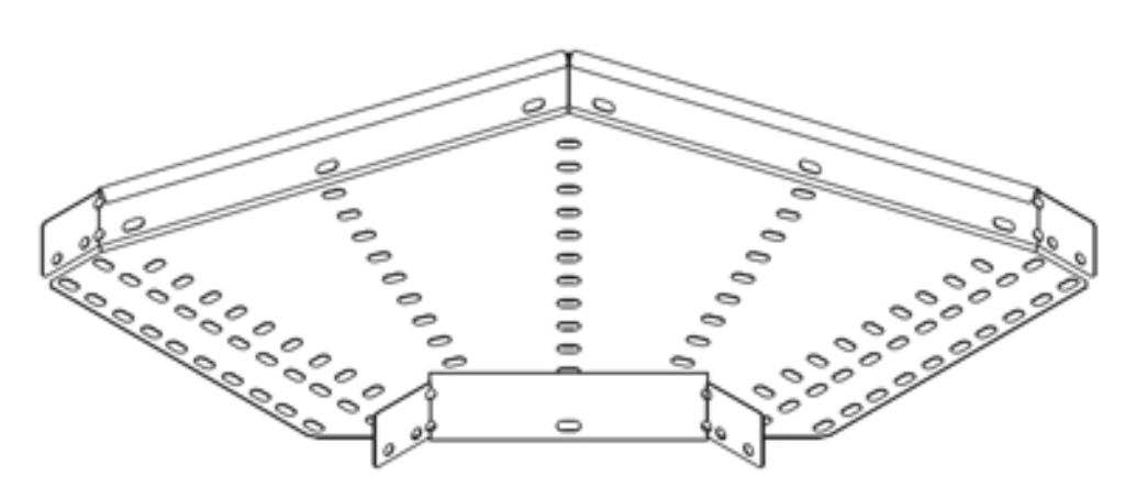 Bend, 90Deg Flat for Heavy Duty Tray