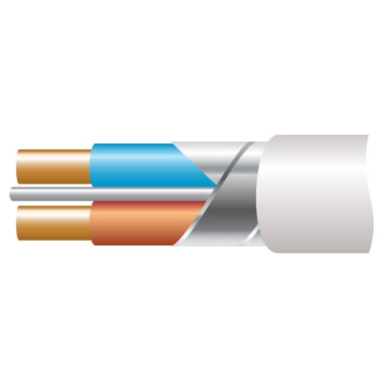 Cable, 2 Core FT30 FR Harmonised, 100m Reel