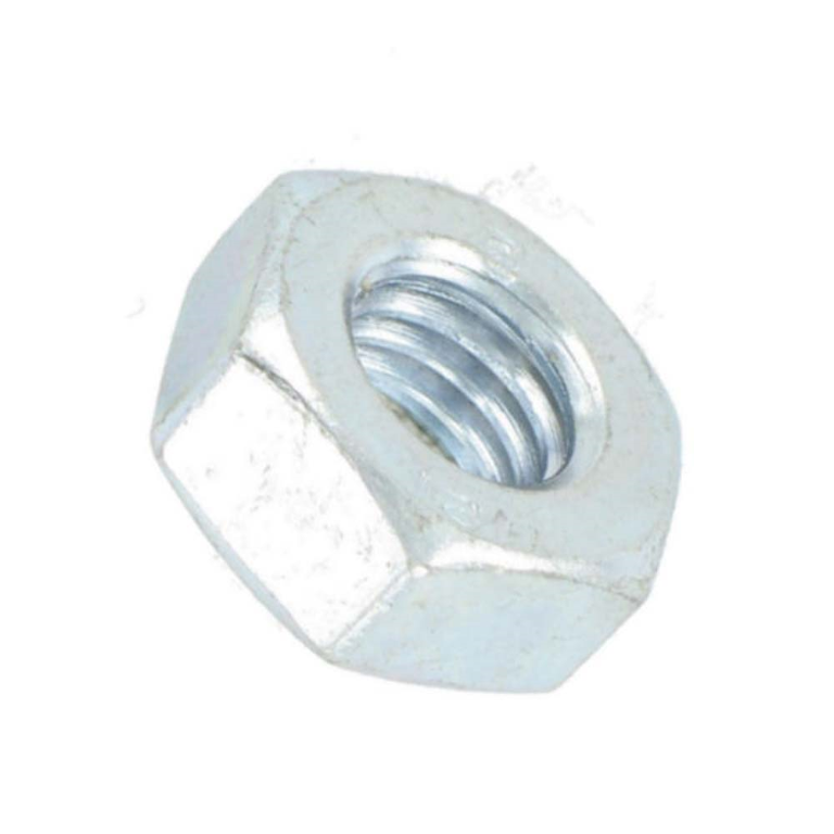 0203M06P – FULL NUTS BZP M6 (100)