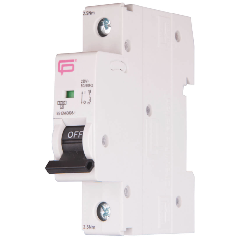 FuseBox MT06B101 MCB SP Type B 10A 6kA