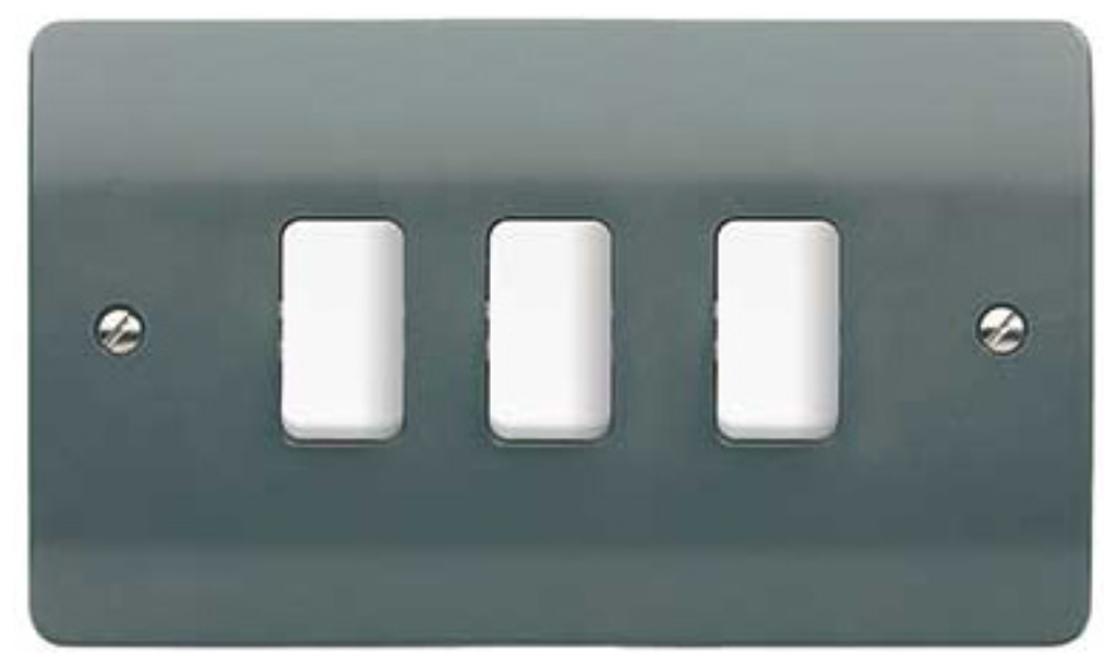 Frontplate, 3 Module