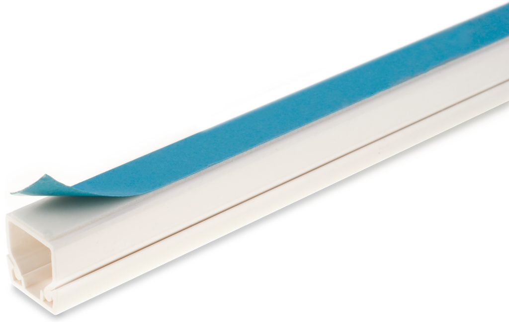 Trunking, Mini 1 Compartment Self Adhesive
