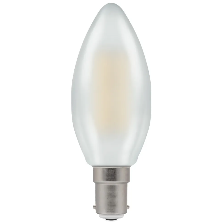 CROMPTON LED CANDLE LAMP SBC 5W W/W DIMM’