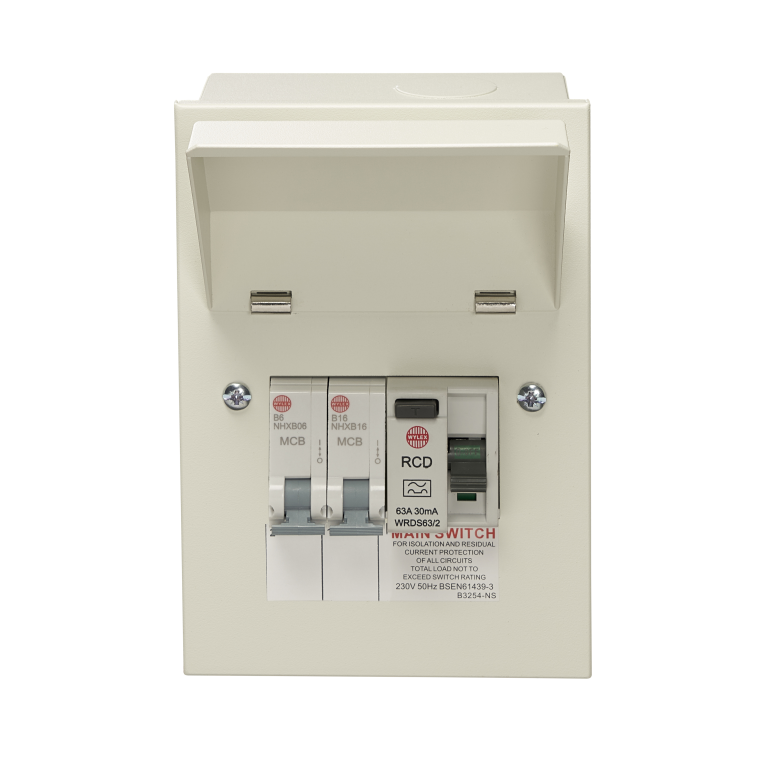 Wylex NMRS206/63GWUA GarageUnit 2Way 63A